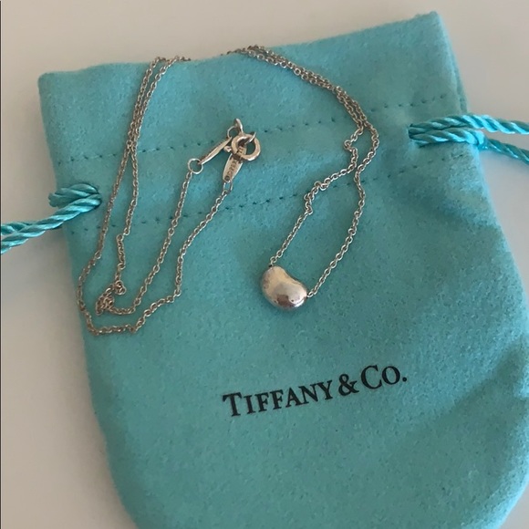 Tiffany & Co. Jewelry - Tiffany bean necklace Elsa Peretti collection